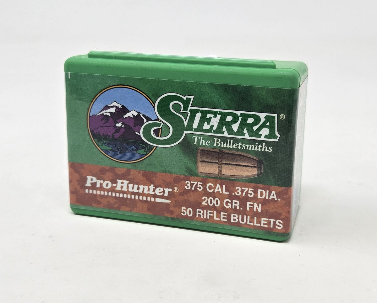 Sierra 375 Cal (.375 Dia) Reloading Bullets Pro Hunter SRAA2900 200 ...