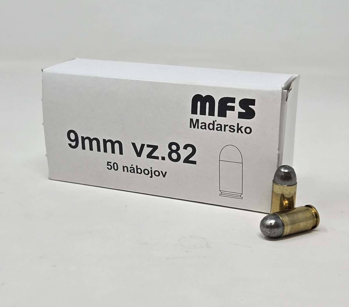 MFS 9x18mm Makarov (Not Luger) Ammunition MFS918MAK 71 Grain