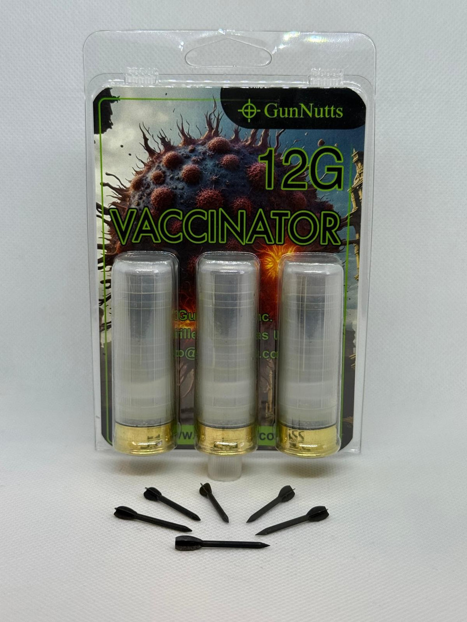 Flechete Rounds GunNutts 12 Gauge Ammunition Vaccinator GN12GAVACC 2-3/4