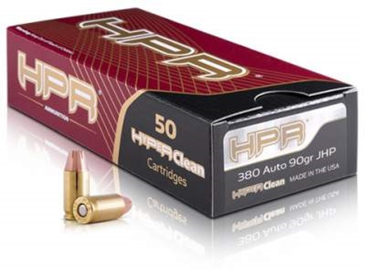 Hpr 380 Auto Ammunition 90 Grain Xtp Jacketed Hollow Point 50 Rounds Hpr 380 Auto Ammunition 90 Grain Xtp Jacketed Hollow Point 50 Rounds