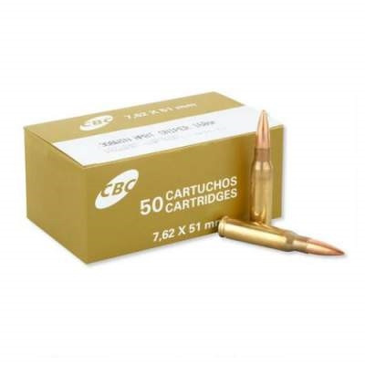 Magtech CBC 308 Win Ammunition Sniper MT308D 168 Grain Boat Tail