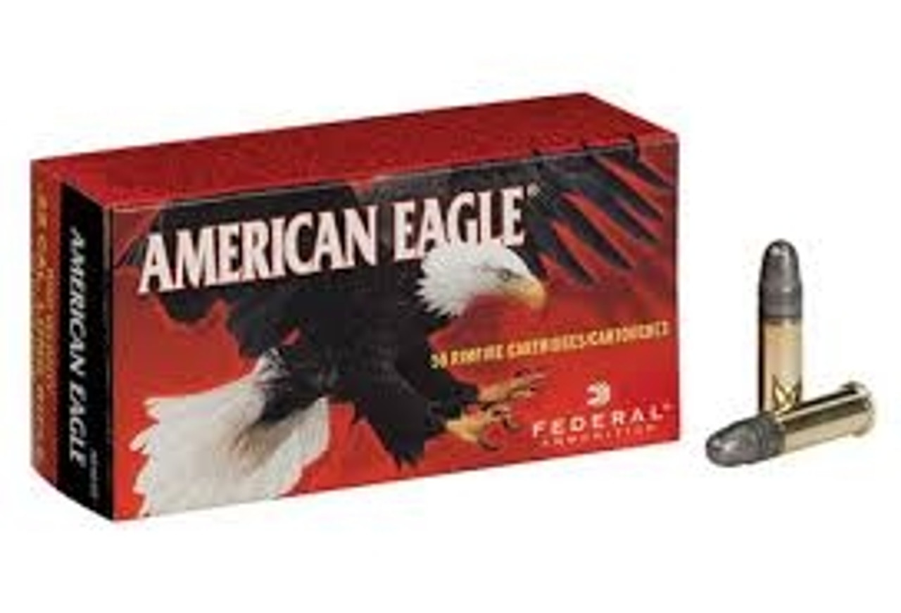 Federal American Eagle 22LR 40gr Solid Nose High Velocity AE5022