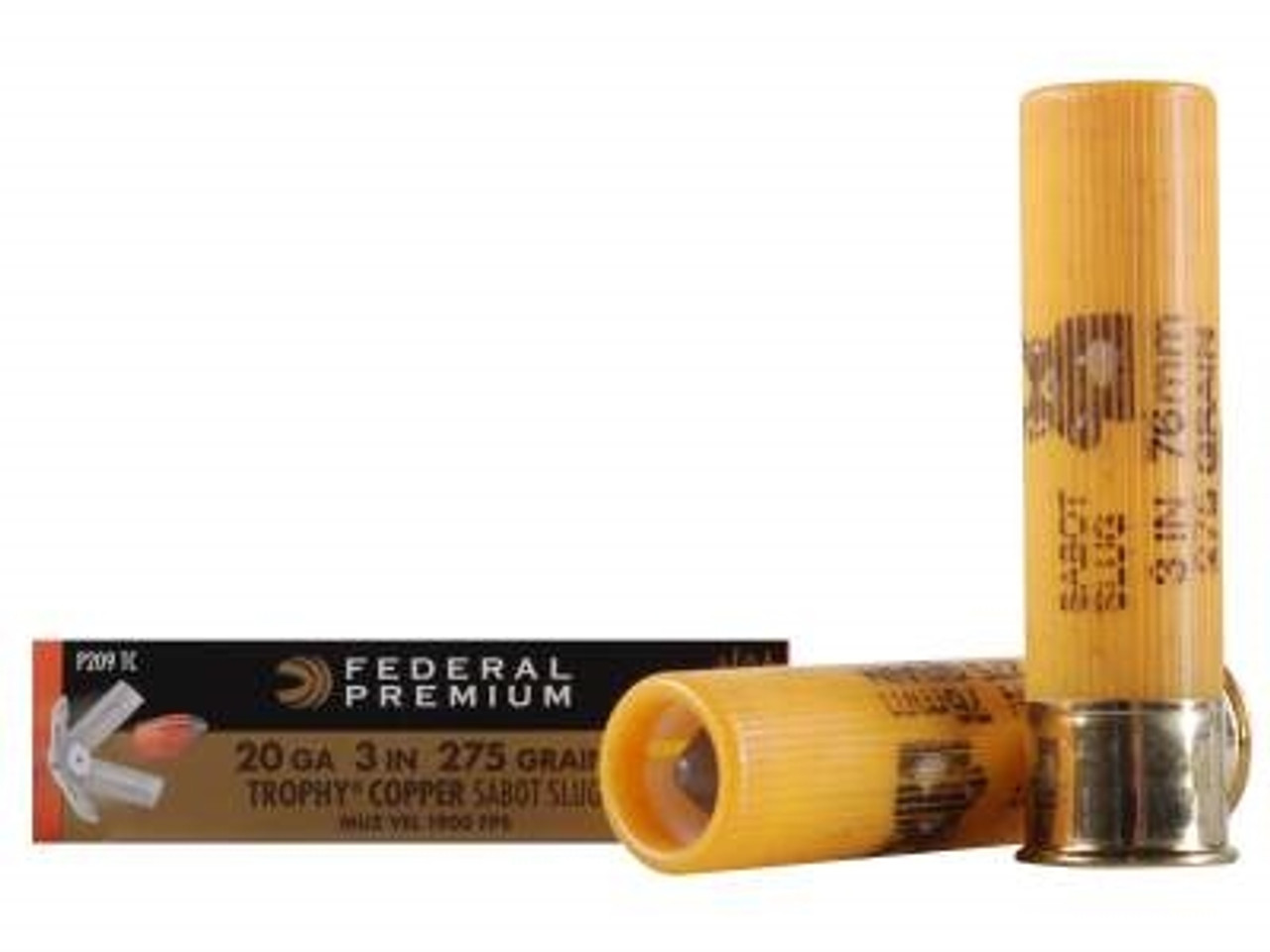 Federal 20 Gauge Ammunition VitalShok P209TC 3 Federal 20 Gauge Ammunition VitalShok P209TC 3