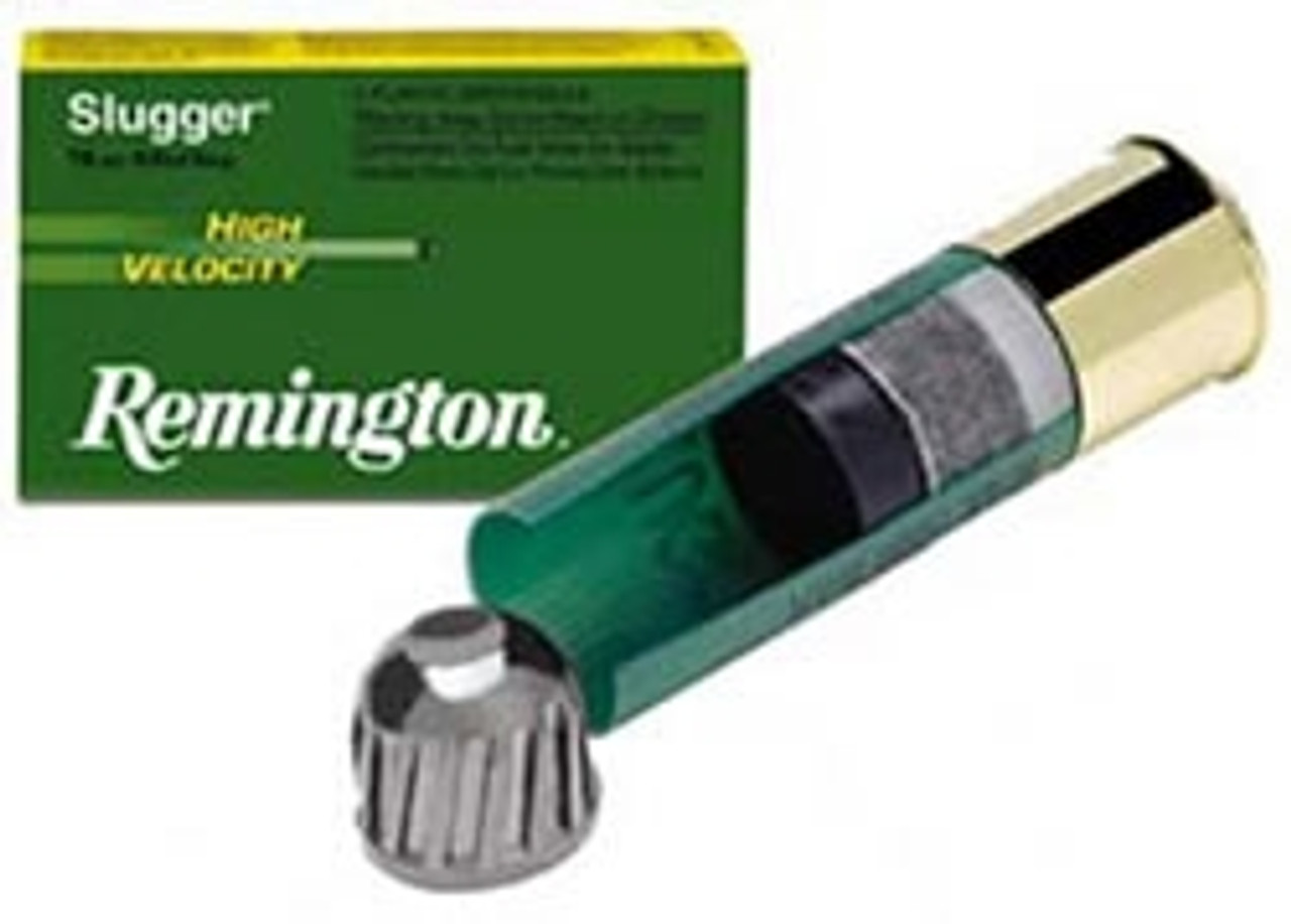 Remington 12 GA Slugger 2 3/4 7/8 oz Rifled Slug 5 per box