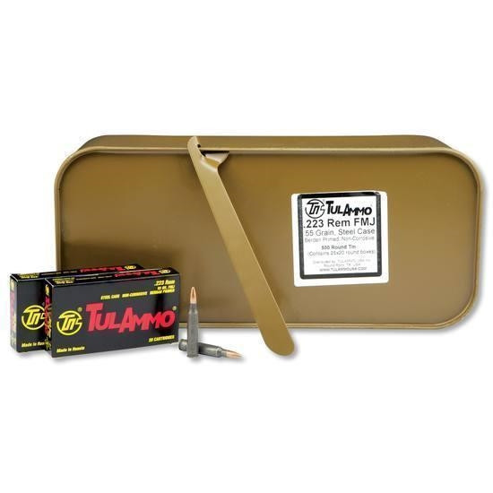 Tula 223 TA223551 55gr FMJ 500rd Spam Can