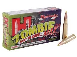Hornady 308 Win Zombie Max H80962 168gr Z-Max 20 per box