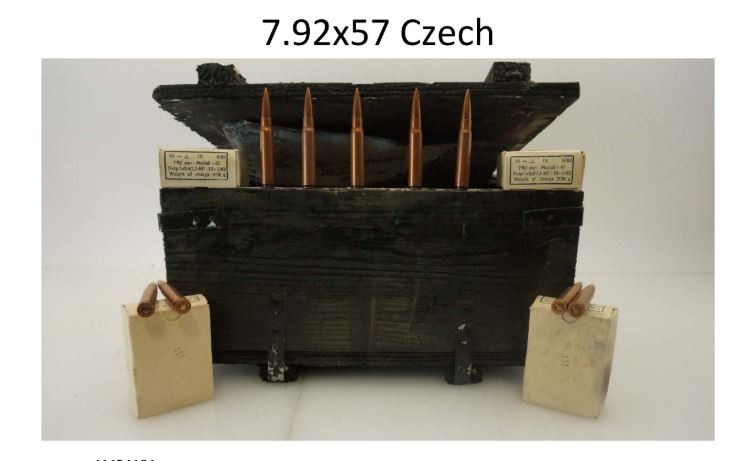 Czech 7.92x57mm M47 Surplus Ammunition AM2419A 180 Grain Full