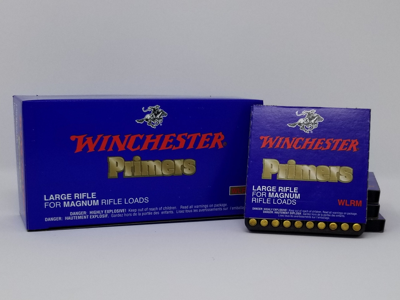 Winchester Primers #8-1/2M - 120 Large Rifle Magnum WLRM 1000 Count