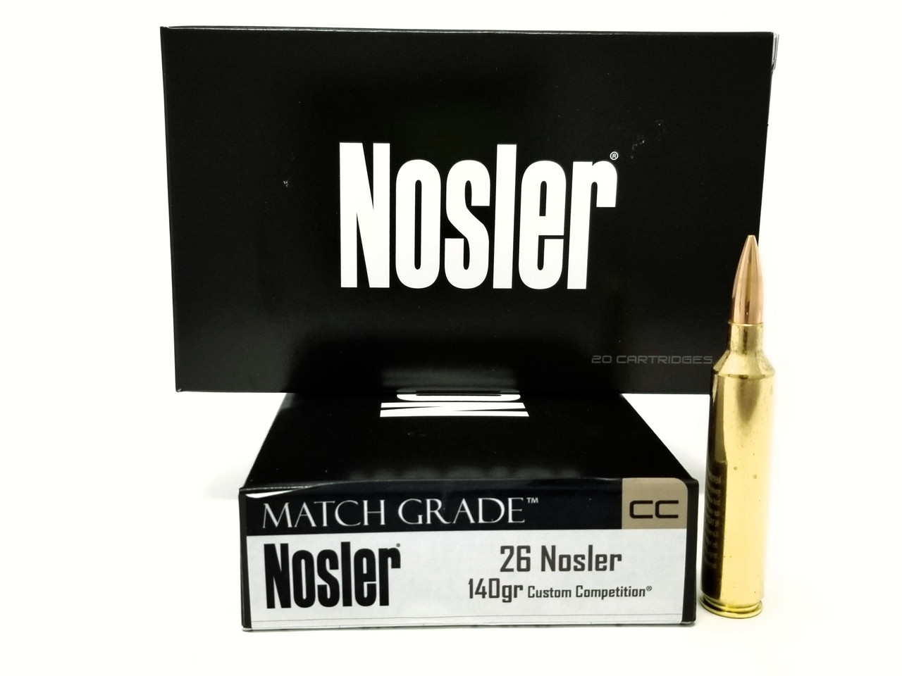 26 Nosler Rifle Cartridge