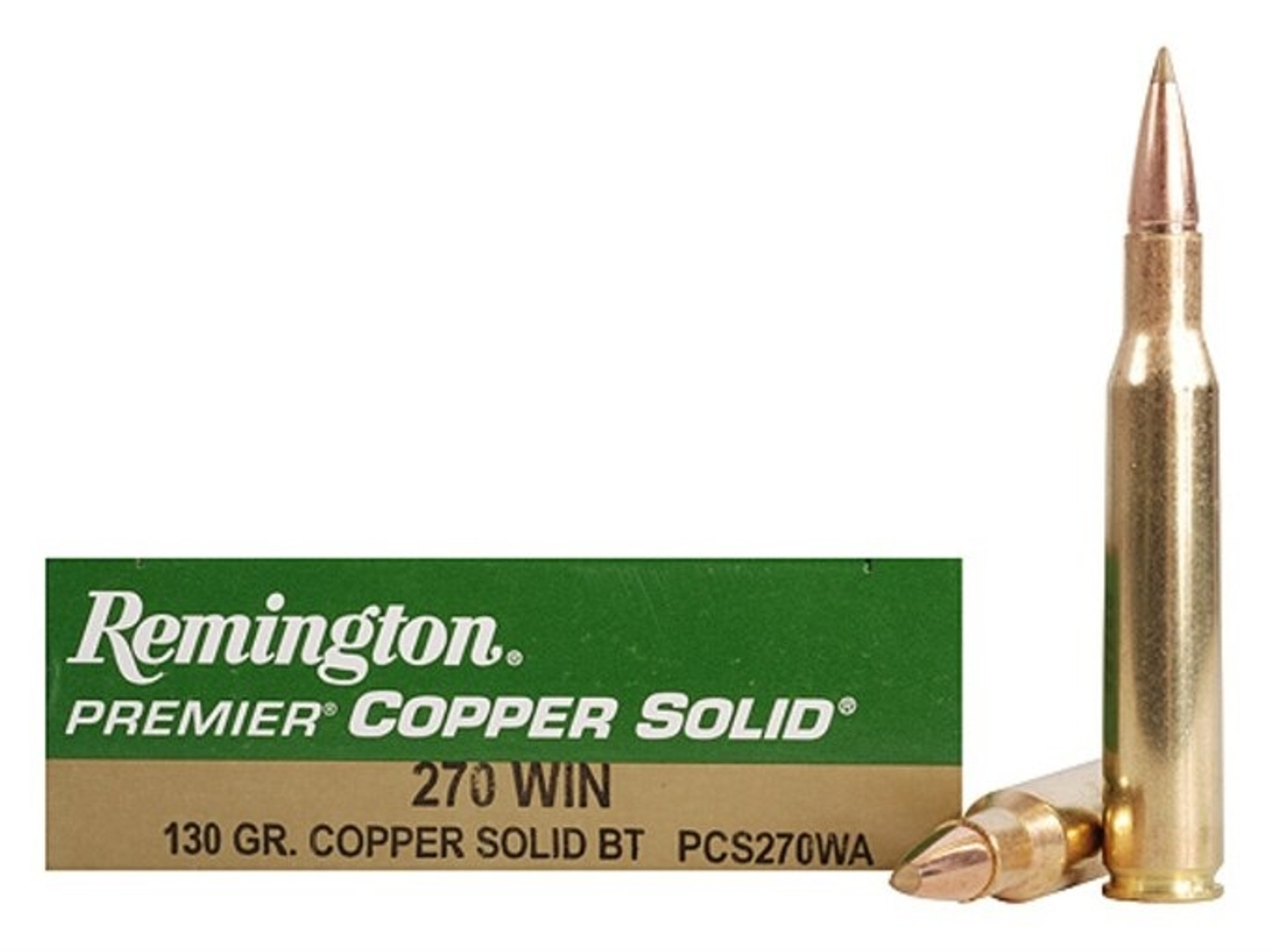 Remington CoreLokt 270 Win Ammunition RT270WA 130 Grain Ballistic Tip