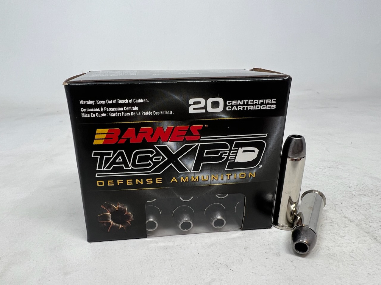 Barnes 357 Magnum Ammunition TACXPD Defense BPD357M2 125 Grain TACXPD