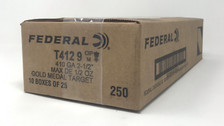 Federal 410 Bore Ammunition Gold Medal T4129 2.5" 1/2 oz #9 Shot 1230 fps CASE 250 Rounds