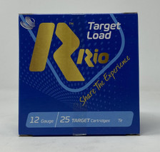 Rio 12 Gauge Ammunition TLS328 2-3/4" 1-1/8oz 8 Shot CASE 250 Rounds