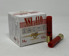 Nobel Sport Italia .410 Gauge Ammunition ANS4129CASE 2-1/2" 9 Shot 1/2 oz CASE 250 Rounds