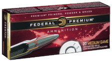 Federal Premium 6mm Rem Ammunition P6C 100 Grain Nosler Soft Point 20 Rounds