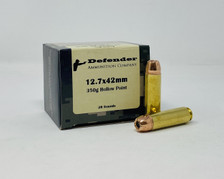 Defender 12.7x42mm (50 Beowulf) Ammunition DEF50BWHP 350 Grain Hollow Point 20 Rounds