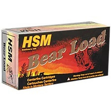 HSM 45-70 Gov't Ammunition HSM-45-70-1-2-N 430 Grain Round Nose Flat Point Gas Check Bear Load 20 Rounds