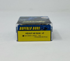 Buffalo Bore 40 S&W +P Ammunition BBA23B20 180 Grain Jacketed Hollow Point 20 Rounds