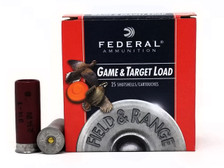 Federal 12 Gauge Ammunition Field & Range FRL128 2-3/4" 8 Shot 1oz 1290fps 25 Rounds