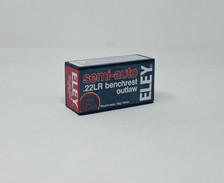 Eley 22 Long Rifle Ammunition ELEY2320 42 Grain Round Nose 50 Rounds