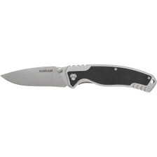Shrade Ultra Glide Folding Knife High Carbon SCH305 Black/Grey
