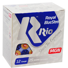 Rio 12 Gauge Royal Blue Steel Ammunition RBSM401CASE 3" 1-3/8 oz #1 Shot CASE 250 Rounds