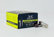 NovX 9mm Luger Ammunition NOVX9EESS-20 65 Grain Extreme Engagement Copper Polymer Projectile 20 Rounds