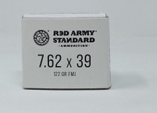 Century Red Army Russian 7.62x39 Ammunition *Repackaged* AM309240X 122 Grain Full Metal Jacket 134 Rounds