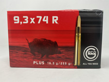 Geco 9.3x74R Ammunition *Damaged Box* GECO294440020X 255 Grain Plus Hollow Point 20 Rounds