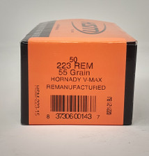 HSM 223 Rem *REMAN* Ammunition HSM223-15 55 Grain V-Max Ballistic Tip 50 Rounds