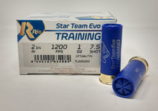 Rio Star Team Training 12 Gauge Ammunition STT28LT75CASE 2-3/4" 1 oz #7.5 Shot CASE 250 Rounds
