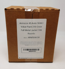 Armscor 45 Auto 50443 Blemished Box Value Pack 230 Grain Full Metal Jacket 100 Rounds