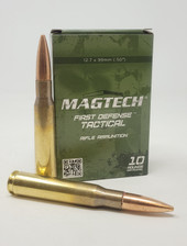 Magtech 50 BMG M33 Ammunition MT50BMGA 624 Grain Full Metal Jacket 10 Rounds