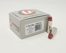 Underwood 41 Rem Mag Ammo UW745 230 Grain Lead Keith-Type Semi Wadcutter Gas Check 20 Rounds