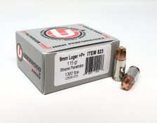 Underwood 9mm Luger +P+ Ammunition 115 Grain Xtreme Penetrator UW823 20 Rounds
