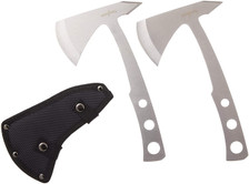 Perfect Point Throwing Axe Set PP107S2 Stainless Steel 9.5 Inch Set of Two