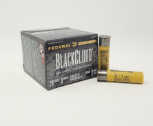 Federal Premium 20 Gauge Ammunition Black Cloud PWBX2092 3" 1oz #2 Steel Shot 1350fps 25 Rounds