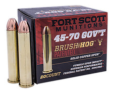 Fort Scott Munitions 45-70 Gov't Ammunition FSM4570300SCV1 300 Grain 20 Rounds