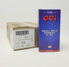 CCI Primers No. 400 Small Rifle 0013 CASE 5000 Count