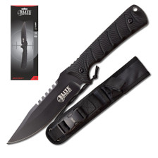 Elite Tactical Backdraft Fixed Blade Knife ETFIX005BKCS Black