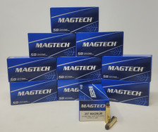 Magtech 357 Magnum Ammunition 158 Grain Semi-Jacketed Soft Flat Point PACK 500 Rounds