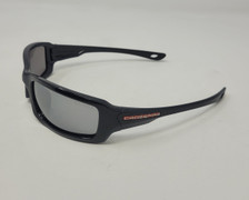 Radians Crossfire M16 Safety Glasses XFM16-1060CTR Black Frame/Silver Mirror Lens