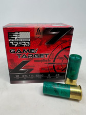 Veteran Ammo 12 Gauge Ammunition VETSS12G6CASE #6 Shot 2-3/4" 1-1/4oz 1250fps CASE 250 Rounds