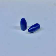 The Blue Bullets .38/.357 Caliber (.358 Dia) Reloading Bullets BB38357147RN 147 Grain Round Nose Polymer Coated 250 Pieces