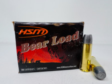 HSM 454 Casull Ammunition Bear Load HSM-454C-4-N-20 325 Grain Lead WFN Gas Check 20 Rounds