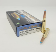 Sellier & Bellot 6.5mm Creedmoor Ammunition Exergy Blue SB65XA 120 Grain Lead Free Ballistic Tip 20 Rounds