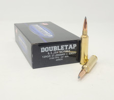DoubleTap 6.5-284 Norma Ammunition LongRange DT65284N129LRB20 129 Grain Bonded Ballistic Tip 20 Rounds