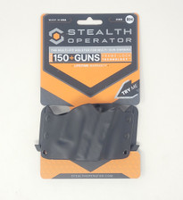 Stealth Operator Compact Holster With Speed Clips SH60221 Right Hand OWB Black