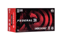 Federal 30 Carbine Ammunition American Eagle AE30CB 110 Grain Full Metal Jacket 50 Rounds