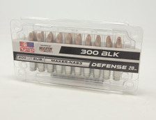 Hyperion Veteran Ammo 300 AAC Blackout Ammunition Maker NAS Subsonic HMBX30027 200 Grain Solid Copper Hollow Point 20 Rounds